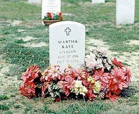 martha raye colonel grave cemetery buried uso maggie who special nurse forces bragg military ft famous knew actress ray only