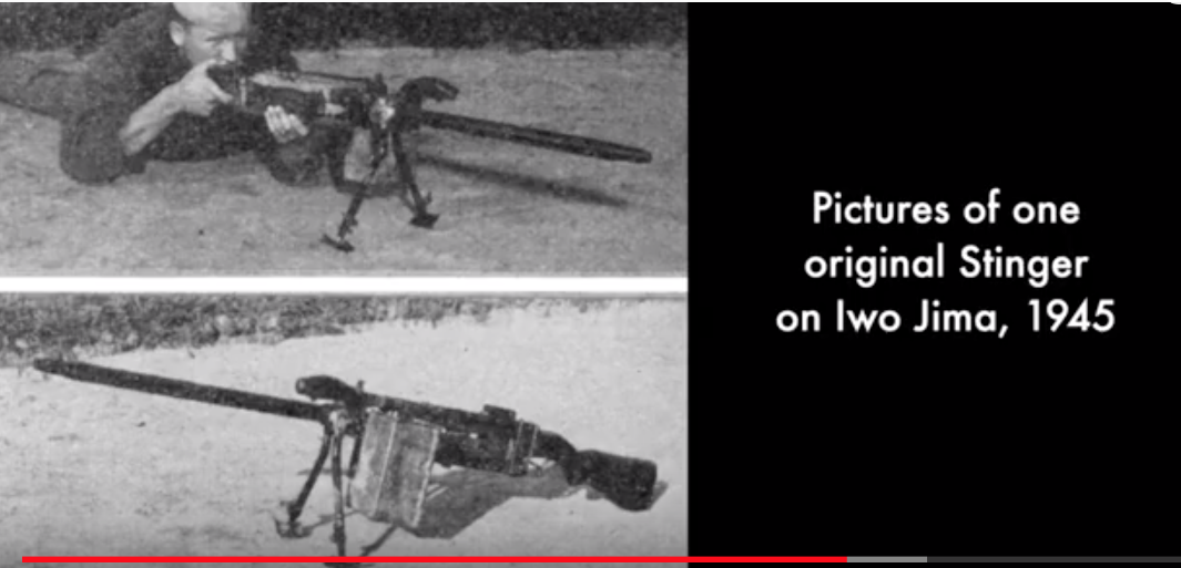 Cpl Tony Stein Uncommon Valor Iwo Jima Usmc Stinger Machine Gun Soldier Of Fortune Magazine